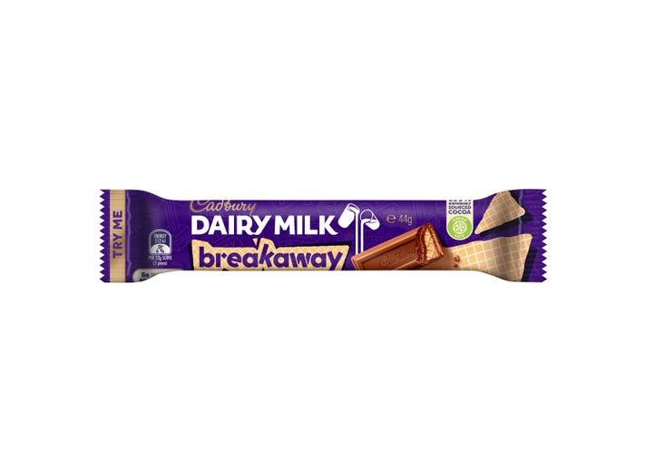 Cadbury Dairy Milk Breakaway 44g