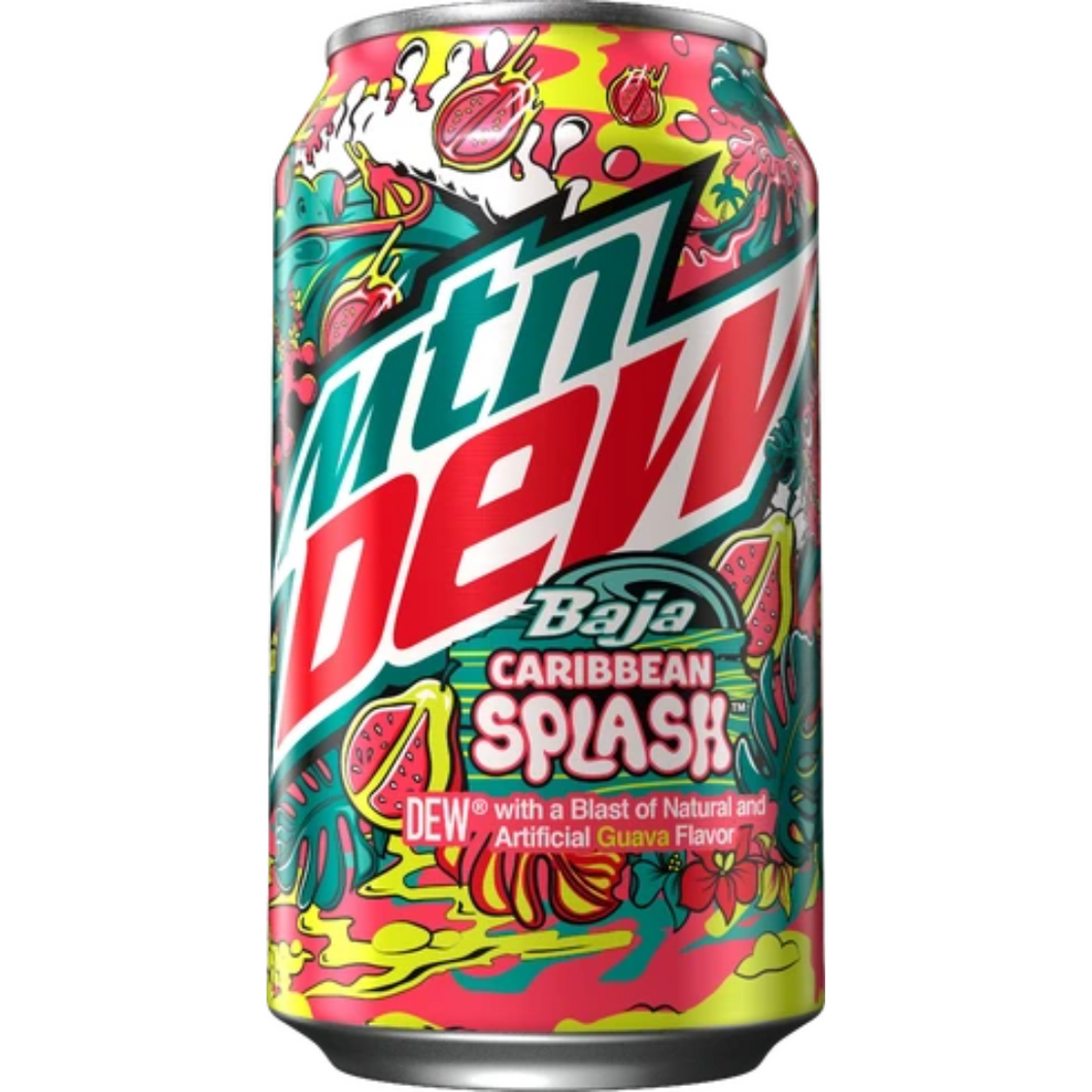 Mountain Dew Limited Edition Caribbean Splash 355ml