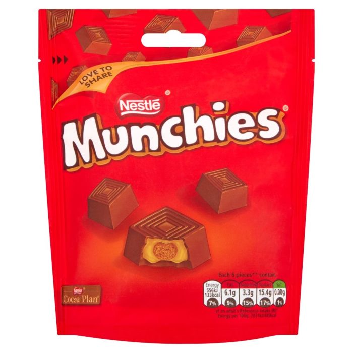 Munchies Milk Chocolate 104g