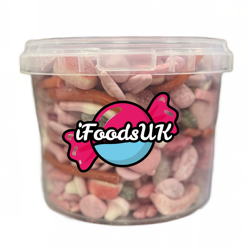 Pink Sweets Bucket 1.5kg