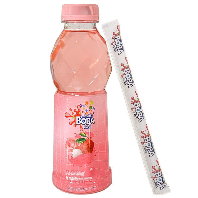 Popping Boba Drink Strawberry 500ml