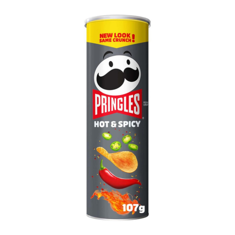 Pringles Hot & Spicy 107g