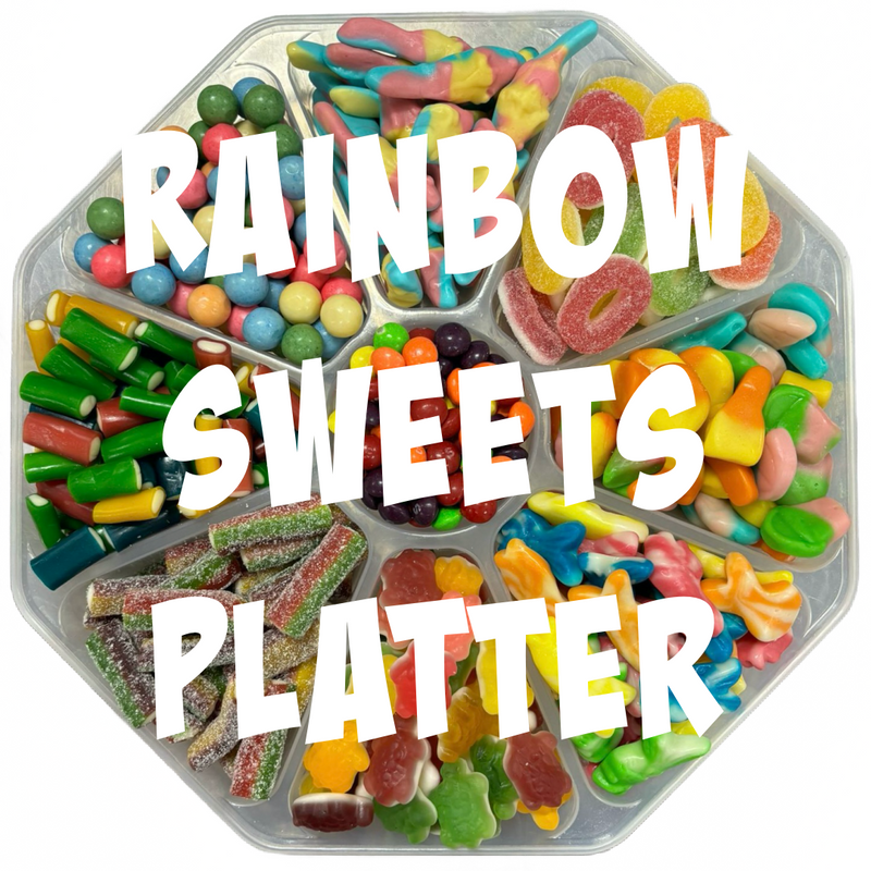 Rainbow Sweets Platter