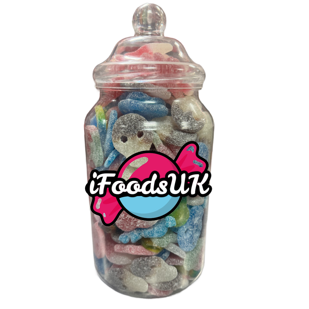 Fizzy & Gummy Skulls Jars