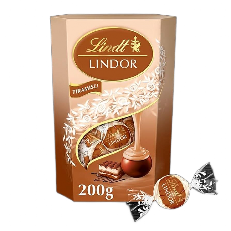 Lindt Lindor Tiramisu Chocolate Truffles 200g