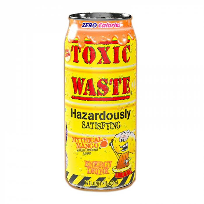 Toxic Waste Mythical Mango Energy Drink 473ml