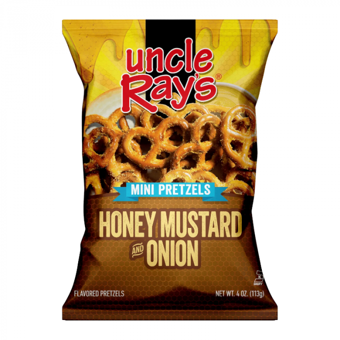 Uncle Ray's Mini Pretzels Honey Mustard And Onion 113g