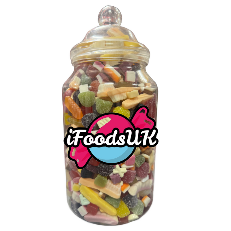 Unwrapped Retro Sweets Jars
