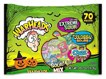 Warheads Halloween Mixed Candy 374g