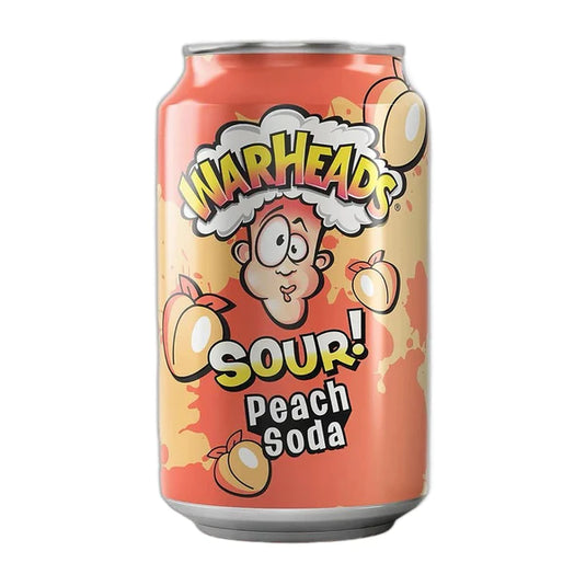 Image Warheads Peach Soda 355ml