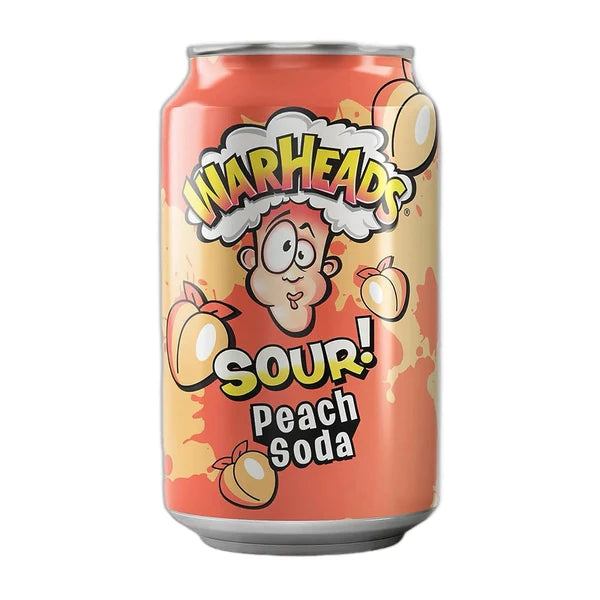 Warheads Peach Soda 355ml