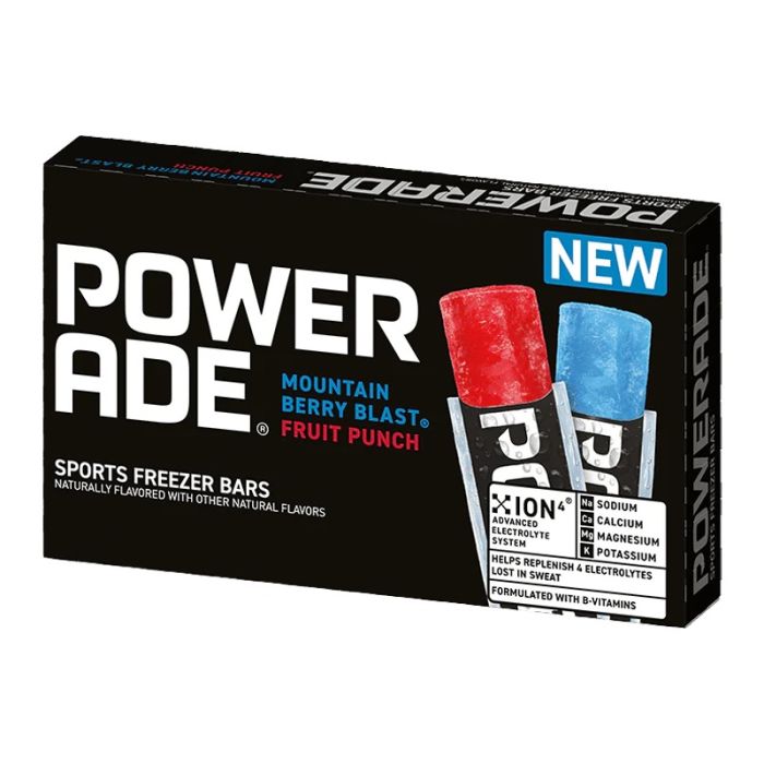 Powerade Sports Freezer Bars 10pk 28g