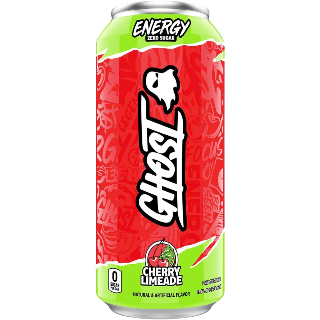 Ghost Cherry Limeade Zero Sugar Energy Drink 500ml