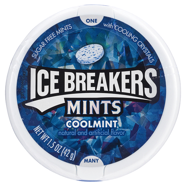 Ice Breakers Sugar Free Mints Cool Mint 49g