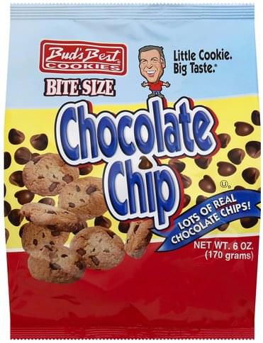 Bud's Best Bite Size Chocolate Chip Cookies 170g
