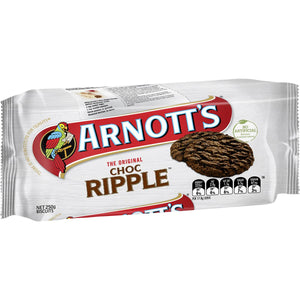 Arnott's Chocolate Ripple 250g - Best Before 13th March 2024
