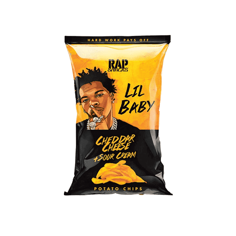 Rap Snacks Lil Baby Cheddar Cheese & Sour Cream 71g – International