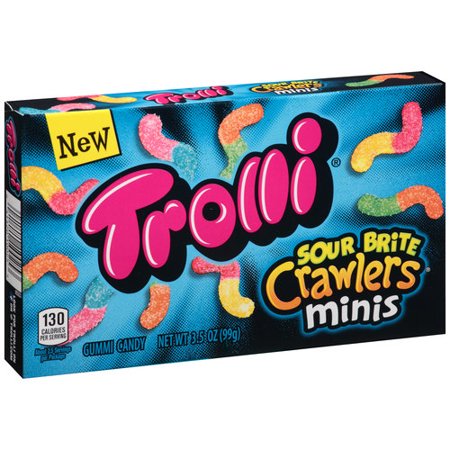 Trolli Sour Brite Crawlers Theatre Box 99g