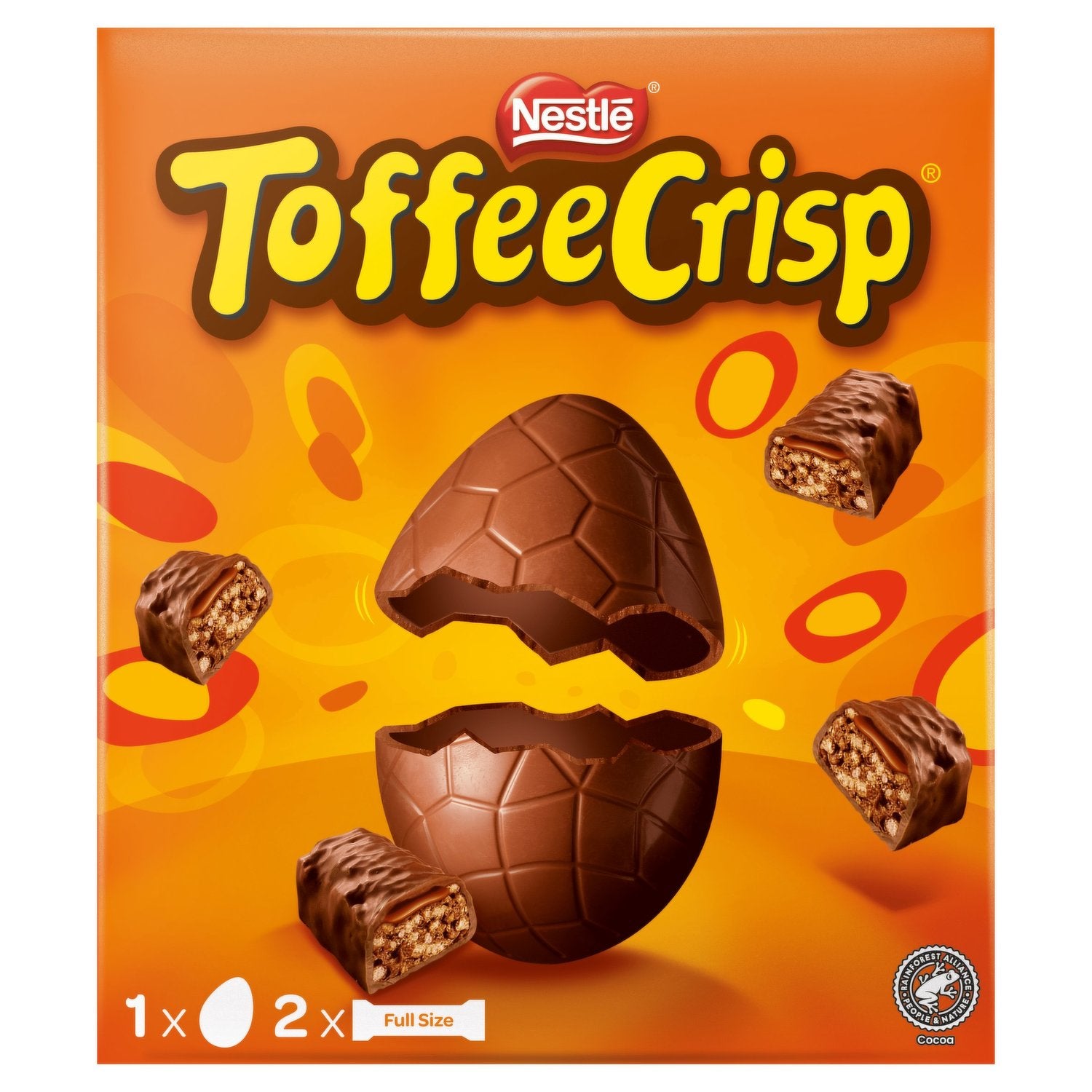 Toffee Crisp Milk Chocolate Large Easter Egg 188g