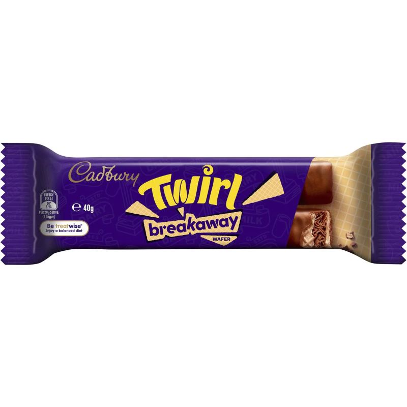 Cadbury Twirl Breakaway Bar 40g