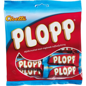 Cloetta Plopp – Chocolate with Caramel 158g