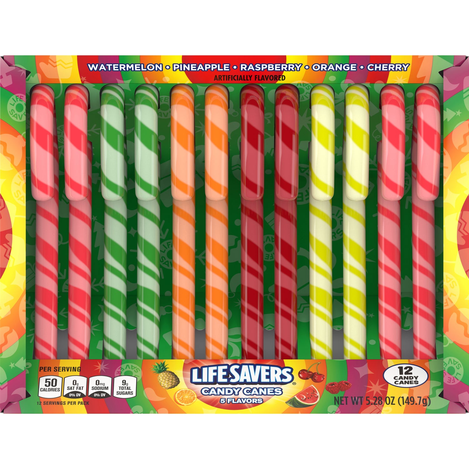 Life Savers Assorted Candy Canes 149g