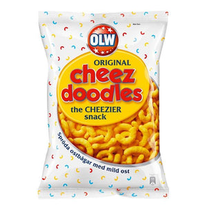 OLW Cheez Doodles Cheesy Corn Snacks 160g