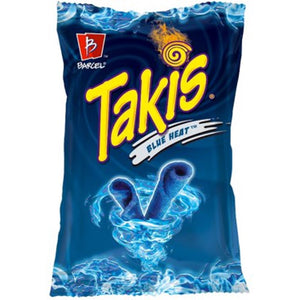 Takis Blue Heat Chili Lime Flavored Tortilla Chips 92g - Best Before 14th February 2024