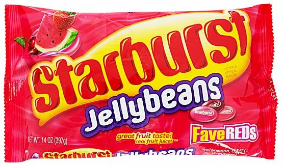 Starburst Jelly Beans Favereds 396g