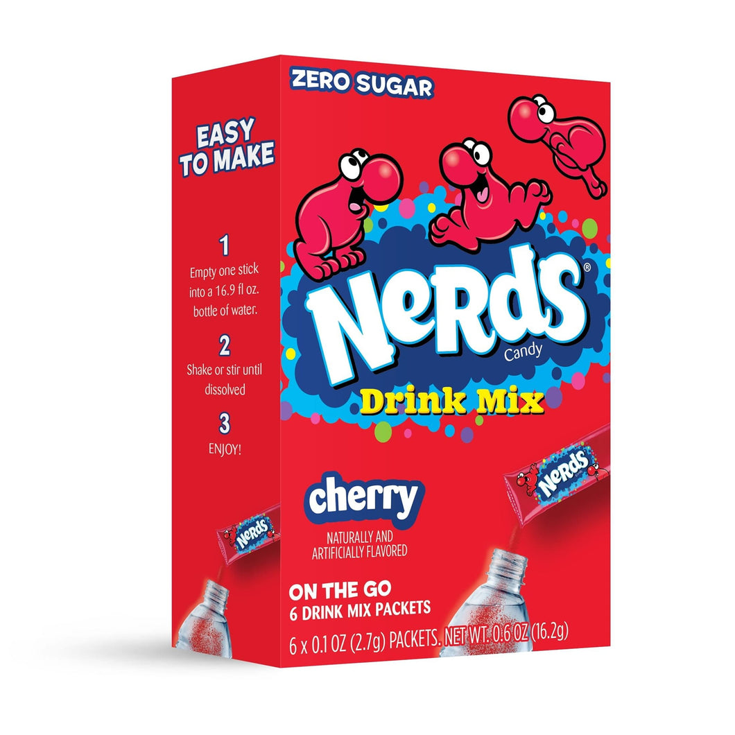 Nerds Cherry Singles To Go Drink Mix 16.2g
