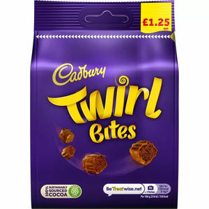 Cadbury Dairy Milk Twirl Bites Chocolate Bag 95g