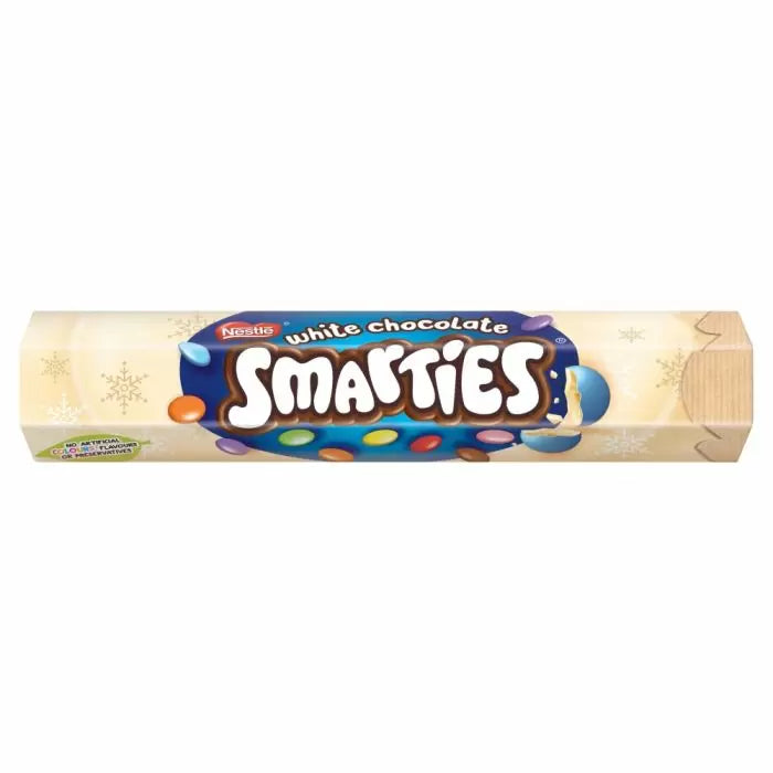 Smarties White Chocolate Giant Tube 120g