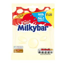 Milkybar White Chocolate Giant Buttons Share Bag 85g