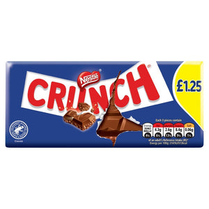 Nestle Crunch Milk Chocolate Sharing Bar 100g