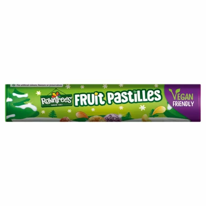 Rowntree's Fruit Pastilles Sweets Giant Tube 115g