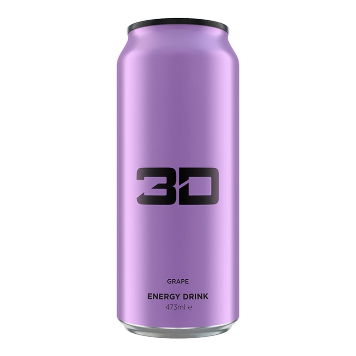 3D Energy Grape 473ml