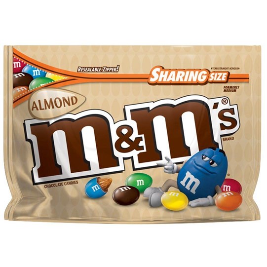 M&M Almond Share Bag 243g