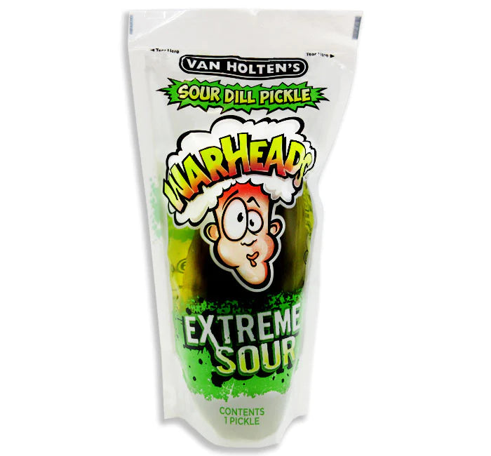 Van Holten's Warheads Extreme Sour Dill Pickle