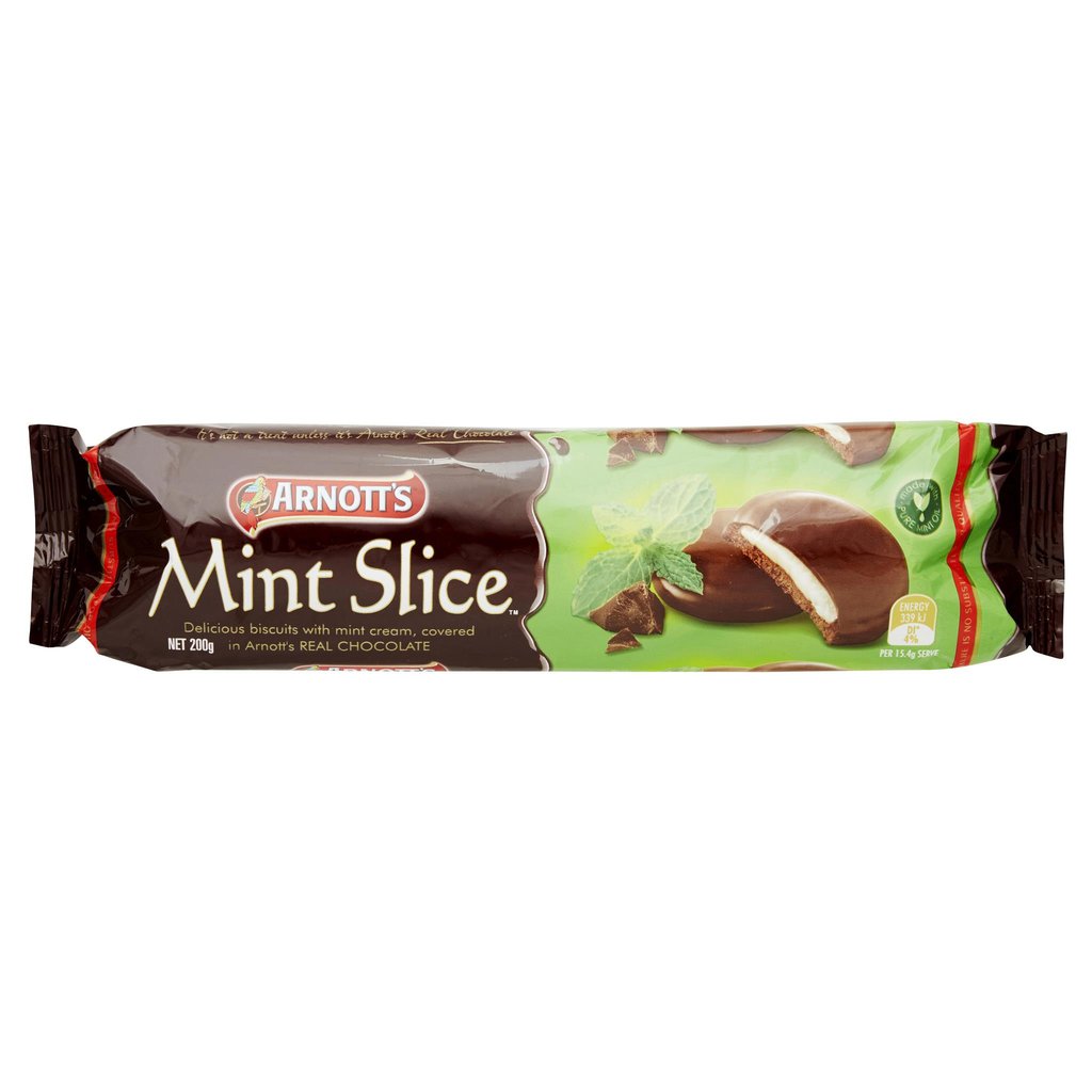 Arnott's Chocolate Mint Slice 200g