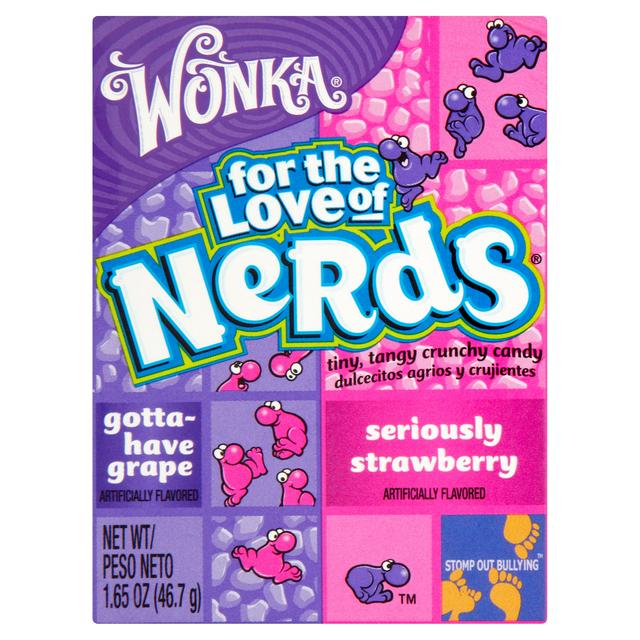 Wonka Nerds Grape & Strawberry 46g