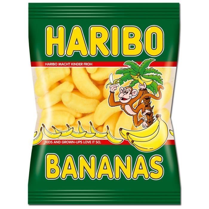 Haribo Bams Bananas 300g - Best Before August 2025