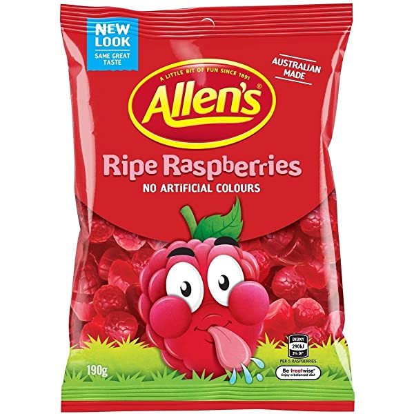 Allen's Ripe Raspberries 190g