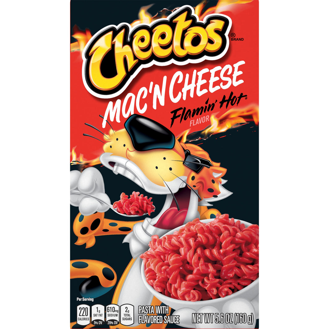Cheetos Mac 'N Cheese Flamin' Hot 160g