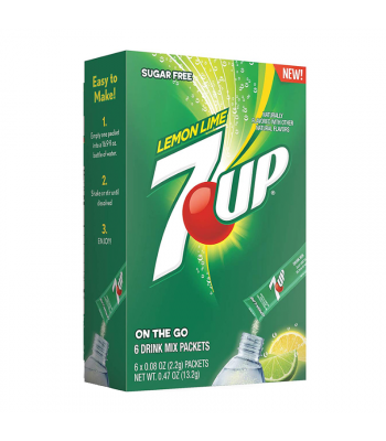 7up On The Go Lemon Lime Drink Mix 13g