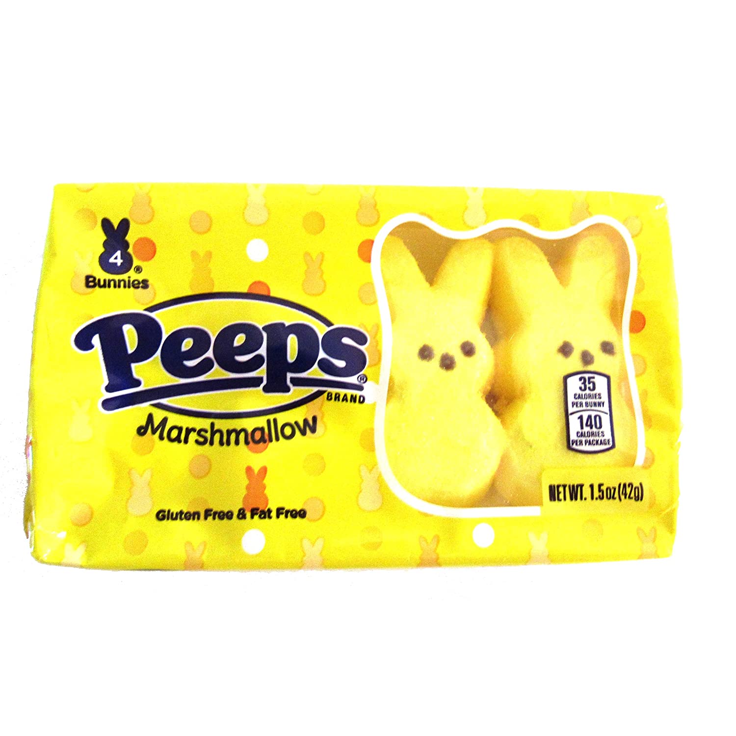 Peeps Yellow Marshmallow Bunnies 42g