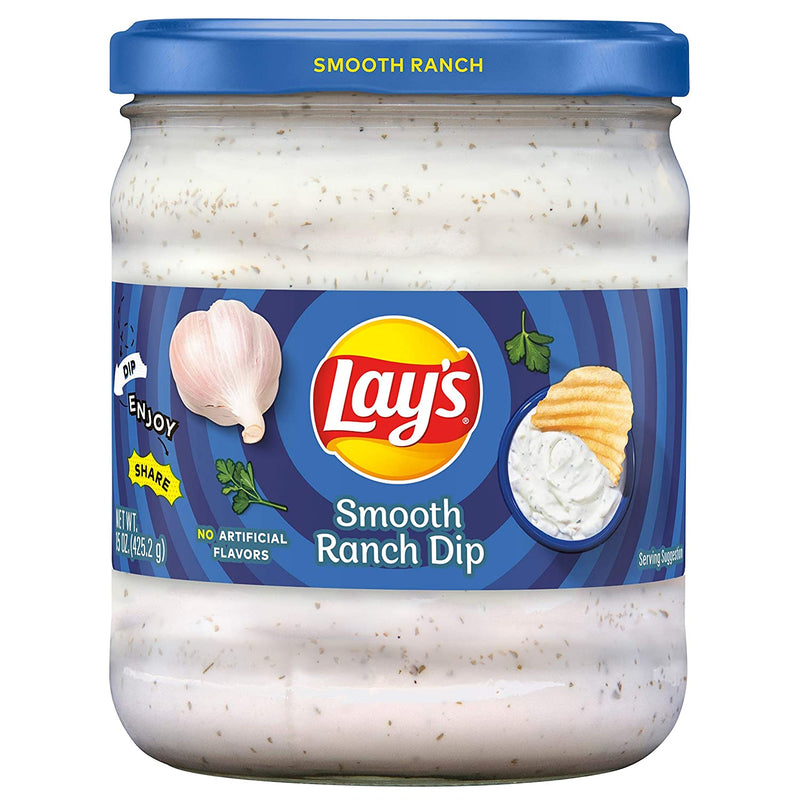 Lay's Smooth Ranch Dip 424g