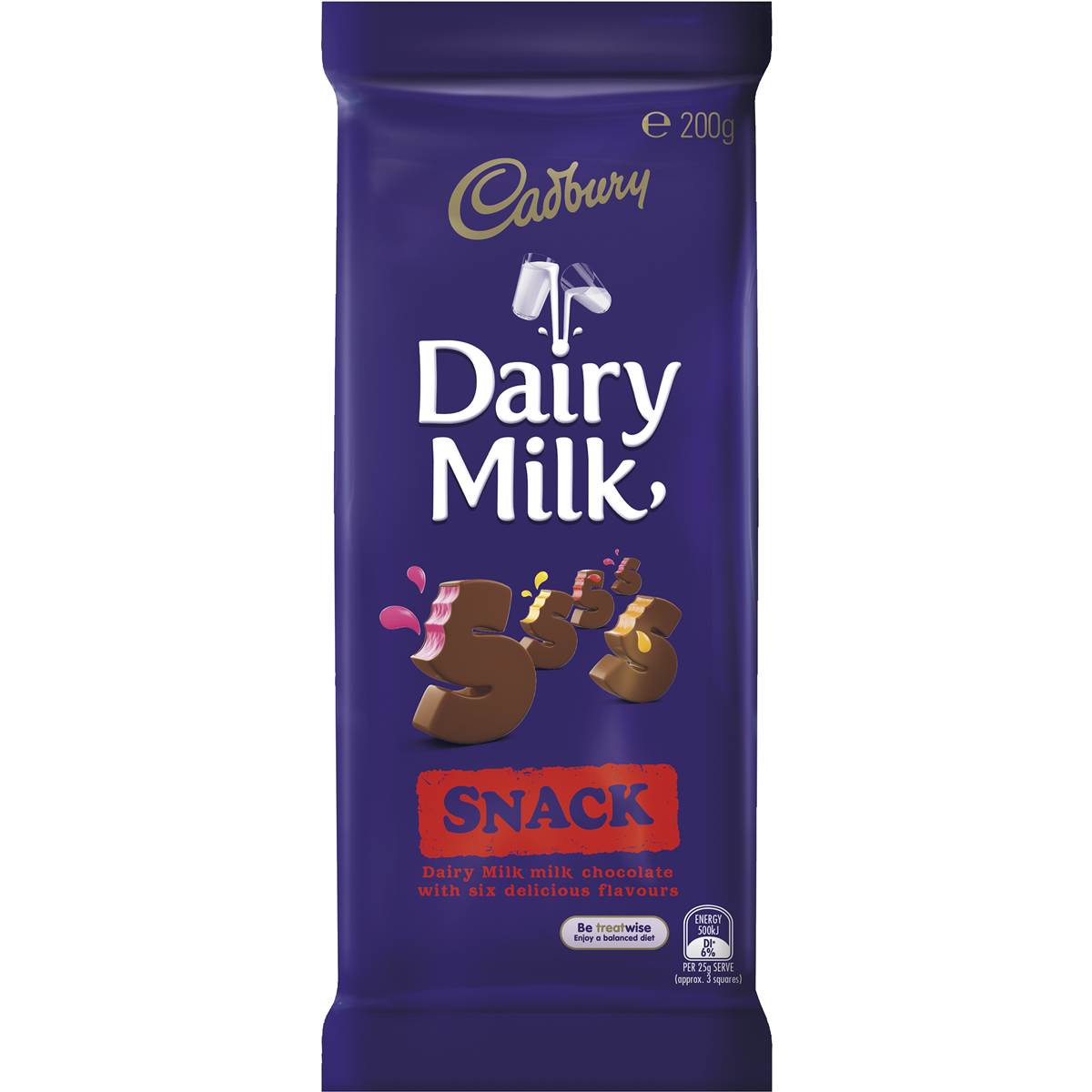 Cadbury Dairy Milk Snack 180g