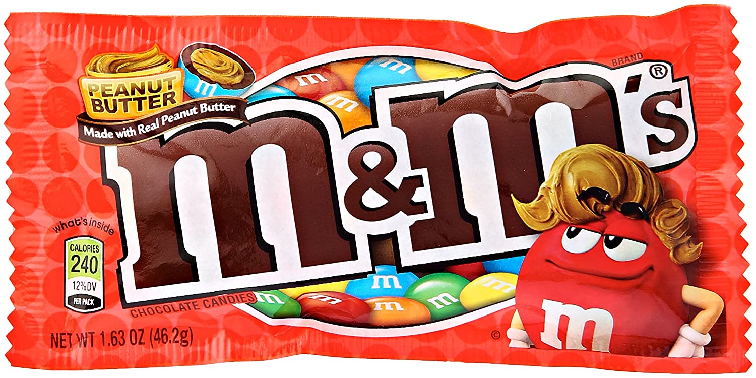 M&M's Peanut Butter Chocolate Candy 46g