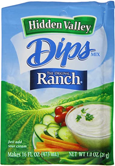 Hidden Valley Original Ranch Dip Mix 28g
