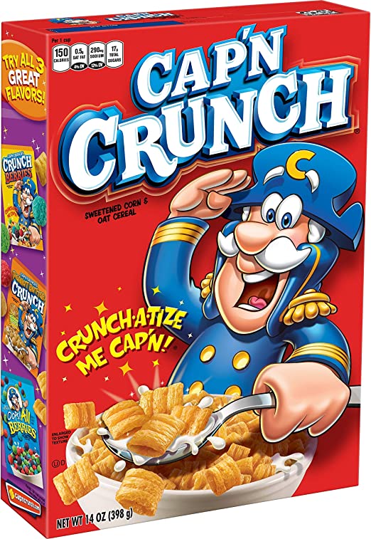 Cap'n Crunch Cereal 398g